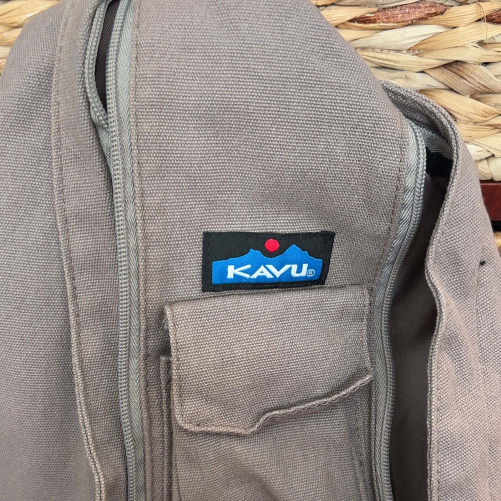 Kavu Tan Sling Backpack - Picture 2 of 4